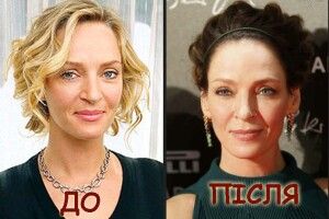 Ума Турман: із білого - в чорне (ФОТО)