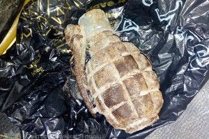 Волинянин приніс у поліцію гранату (фото)