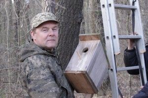 У Цуманській пущі додалося півсотні синичників (фото)