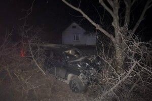 На Волині п'яний водій злетів у кювет: пасажирка в лікарні