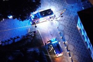 У Луцькому драмтеатрі рятувальники «гасили пожежу» 