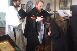 У монастирі на Волині послушницю Галину постригли в монахиню Василісу (фото)