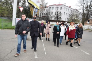 Ігор Поліщук «осліп» на день, щоб відчути проблеми незрячих
