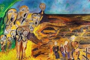 Італійський байкар приурочив до Голодомору в Україні колекцію картин