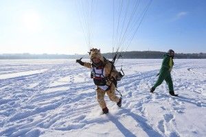 У небі над Тернополем літав жираф (фото)