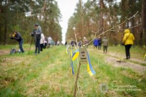 Волинські поліцейські долучились до ініціативи «Ліс Героїв»