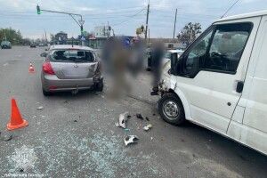 ДТП за участю п'яти автівок у Луцьку: винуватець аварії був п'яним (Фото)