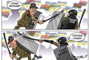 Поліцейський, екс-боєць АТО звернувся до мітингувальників