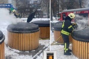 У Луцьку встановлять фотопастки на паліїв напівпідземних контейнерів