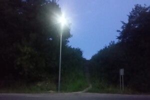 В місті на Волині встановили експериментальний ліхтар