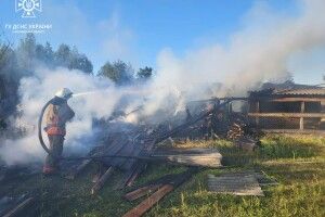 Учора через коротке замикання на Волині сталося три пожежі