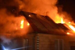 У селі на Волині горів будинок через неправильний монтаж димаря