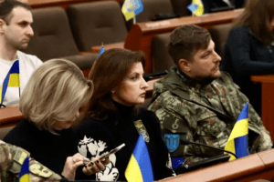 Марина Порошенко: Київрада об’єднана і ефективно працює для забезпечення оборони міста від російської агресії (Фото)