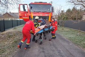На Волині під час пожежі травмувалася жінка