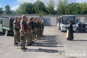 Волинські поліцейські вирушили у зону бойових дій