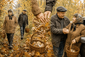Поїхали, коханий, по гриби… Історія на вечір
