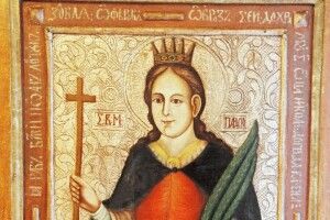 Один з шедеврів Музею Волинської ікони - Образ «Свята Параскева»