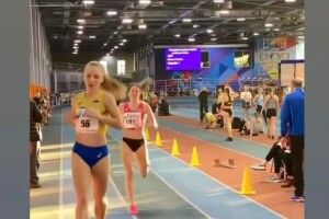 Волинянка Іванка Потапчук везе дві нагороди з Чемпіонату України з легкої атлетики