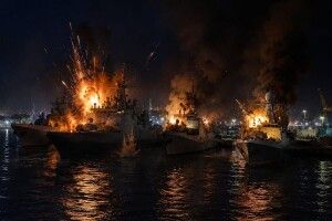 Наші «Паляниці» й «Нептуни» уразили в Новоросійську 4 військові кораблі 