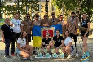 «Сталевий легіон» із Ковеля – серед найкращих на ветеранському турнірі з петанку в Полтаві