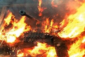 Ось так виглядає ідеальний танк путіна! (Відео)