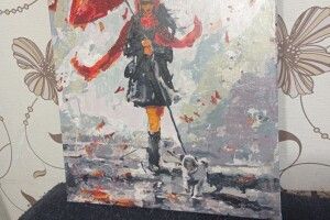 Картини за життя: юна волинянка продає свої малюнки заради дорогої людини 