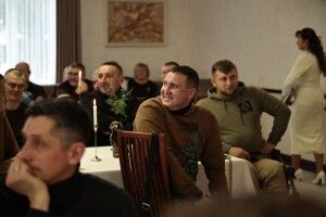 «Кава з ветераном»: керівники Волині зустрілись із ветеранською спільнотою