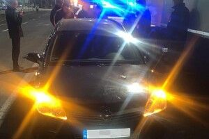 У «Ягодині» чоловік наїхав на прикордонника (Фото, відео)
