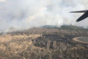У Чорнобильській зоні горить ліс, залучили авіацію