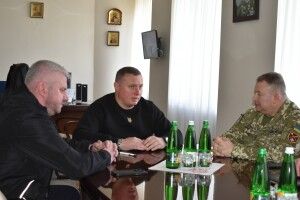Голова Волинської ОВА зустрівся із новим командувачем ОК «Захід»