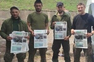 Поки волонтери доставляють газету «Волинь» на фронт, нардепка вирішила задуматися про видання для військових