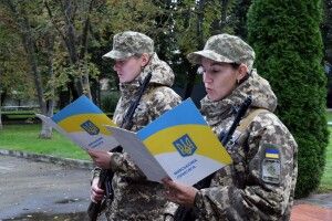 На Волині новобранці прикордонної служби склали військову присягу