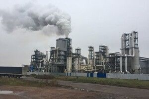 У Новововлинську «горів» «Кроноспан»
