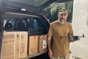 Ковельчанин прибув з фронту у рідне місто по допомогу