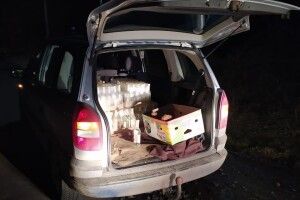 На Рівненщині лучанин із контрафактним алкоголем намагався відкупитися від поліцейських