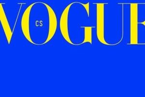 Vogue CS вперше випустив обкладинку без фото – у кольорах українського прапора