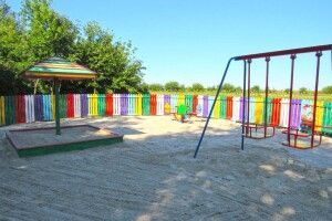 Чоловік без одягу загоряв на дитмайданчику (Фото)