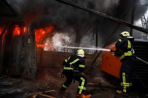У Луцьку горів трансформатор 