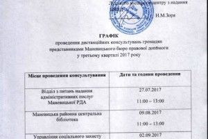 У Маневицькій бібліотеці надаватимуть юридичні консультації