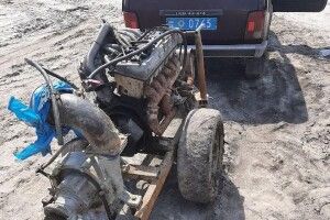 На Рівненщині бурштинокопачів «бомбанули» на чотири мотопомпи (Фото)
