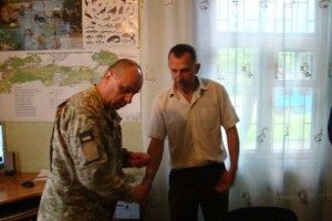 Природоохоронці національного парку «Прип`ять-Стохід» отримали військові нагороди