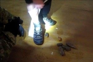 Бурштин на тілі намагались перевезти до Росії (Фото, відео)