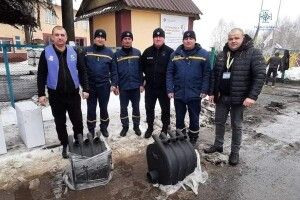 Волинські рятувальники отримали пічки для облаштування пунктів обігріву