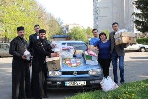 Луцький НТУ передав великодні смаколики бійцям АТО