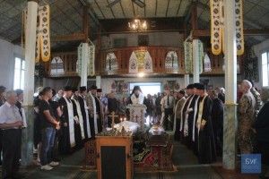 У Нововолинську поховали загиблого на Донбасі Олега Пушкарука