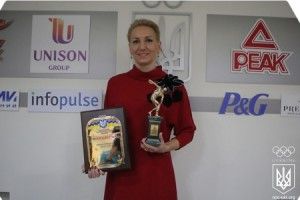 Олену Підгрушну всьоме назвали кращою спортсменкою місяця