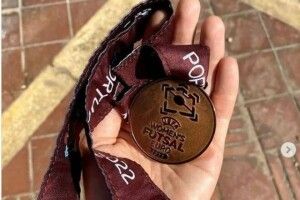 Футзалістка Вікторія Кислова продала бронзову медаль ЧЄ для допомоги ЗСУ