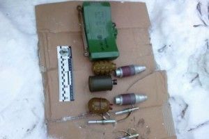 У Карпатах «взяли» озброєного до зубів гуцула (фото)