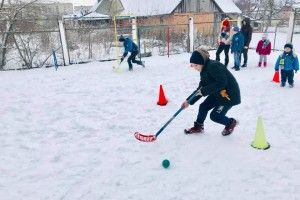 У Рожищі вирували перегони на санчатах та сніжні бої (фото)
