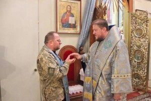 У чергову ротацію в зону АТО відправився володимирський капелан 